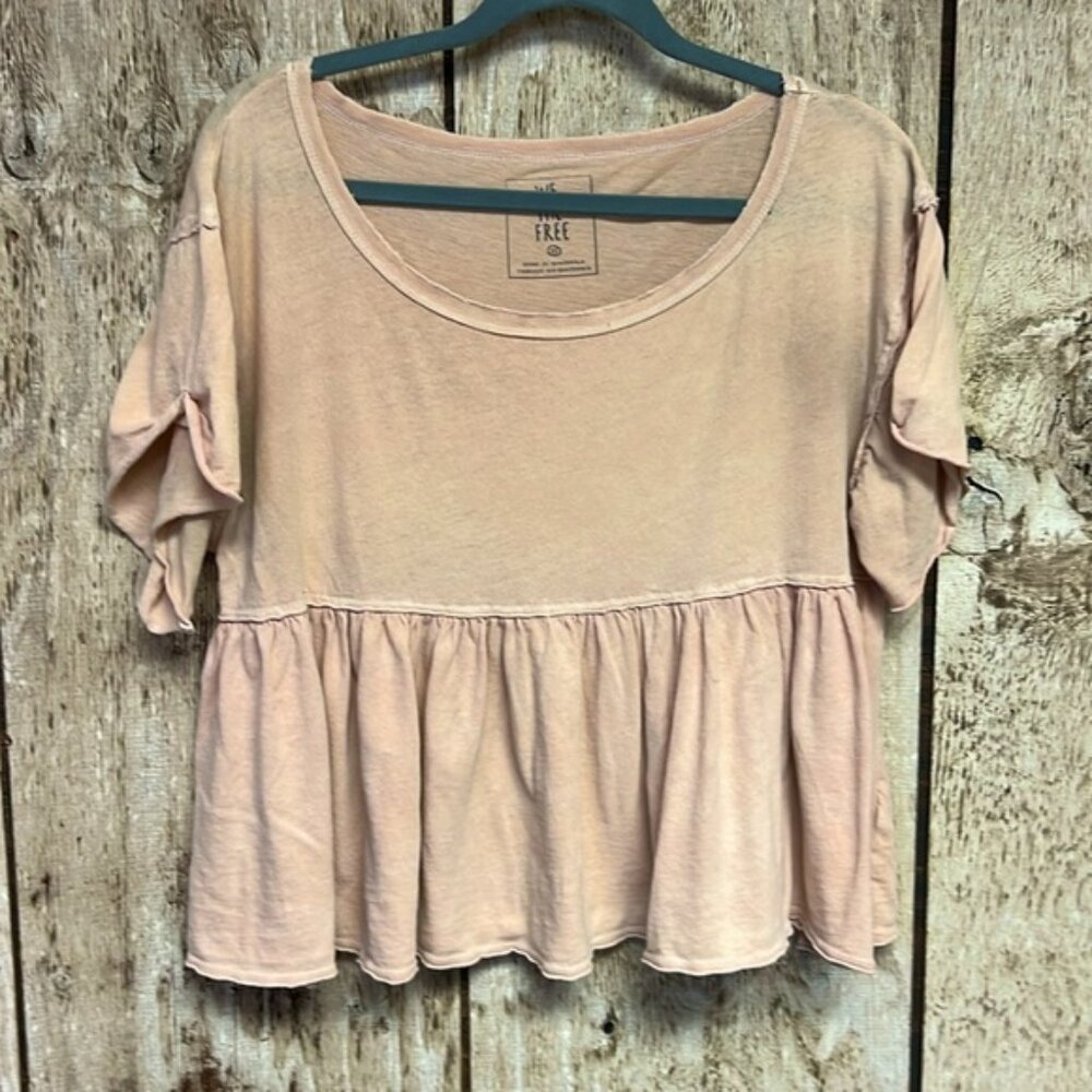 Free People Knit Babydoll Top size XS
